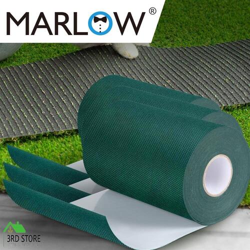 3x Marlow Artificial Grass Joining Tape Self Adhesive Synthetic Turf Lawn Glue