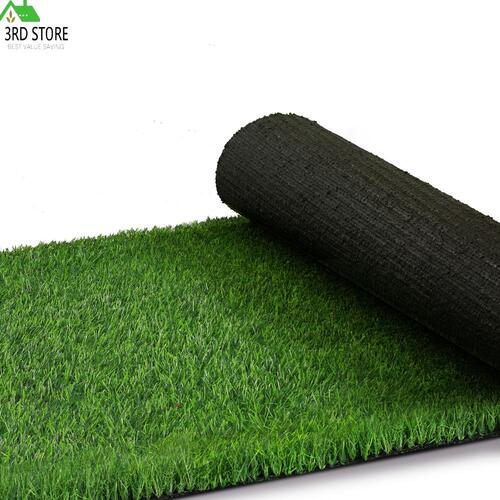 20SQM Artificial Grass Lawn Flooring Outdoor Synthetic 3-Colour Grass Plant Lawn