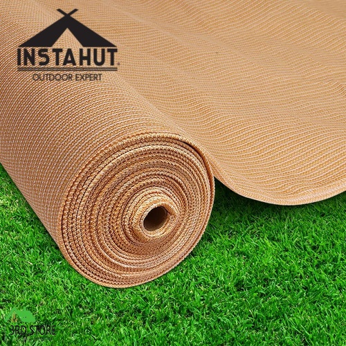 Instahut Shade Cloth Shadecloth Sail 90%UV Mesh Roll Garden Outdoor