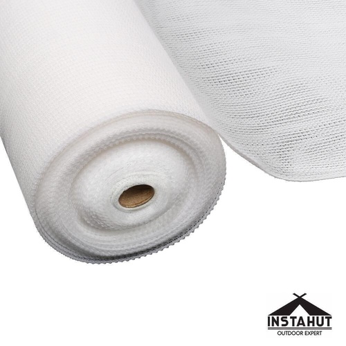 Instahut White 30% 50%UV Shade Cloth Shadecloth Sail Mesh Roll Garden Outdoor