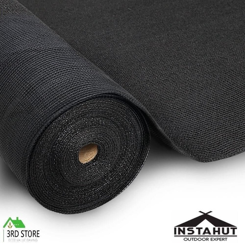 Instahut 3.66x30m Shade Cloth Shadecloth Sail Garden Mesh Roll Outdoor 30%UV