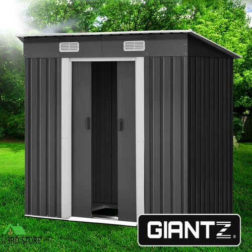 Giantz Garden Shed Sheds Outdoor Storage 1.94x1.21M Tool Metal Base House