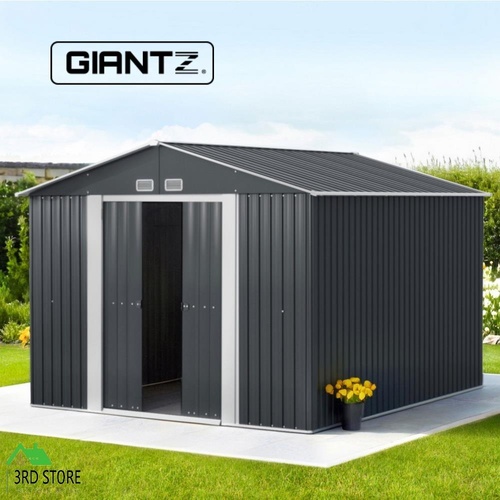 Giantz Garden Shed 3x3M Outdoor Storage Tool Workshop House Shelter
