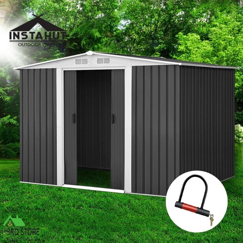 Giantz Garden Shed Sheds Outdoor Storage 2.57x2.05x1.78M Workshop Shelter