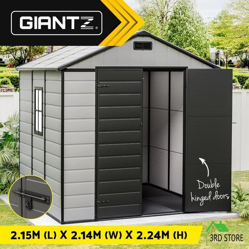Giantz Garden Shed Sheds Outdoor Storage 2.15x2.14M Tool Workshop House Shelter