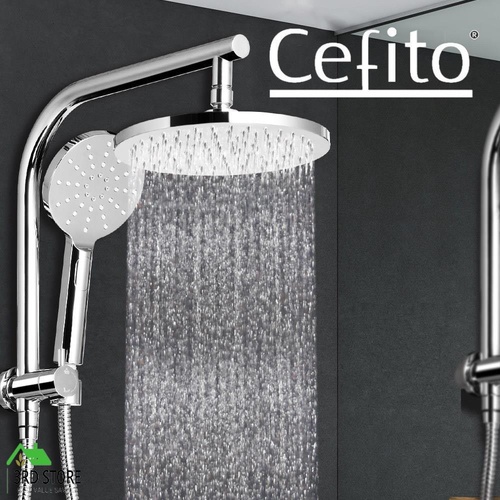 RETURNs Cefito WELS 9'' Rain Shower Head Set Round Handheld High Pressure Wall Chrome
