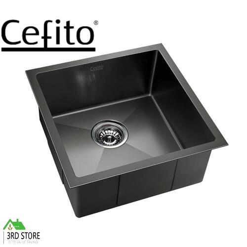 Cefito Stainless Steel Kitchen Sink Under/Topmount Sinks Laundry Bowl 510X450MM
