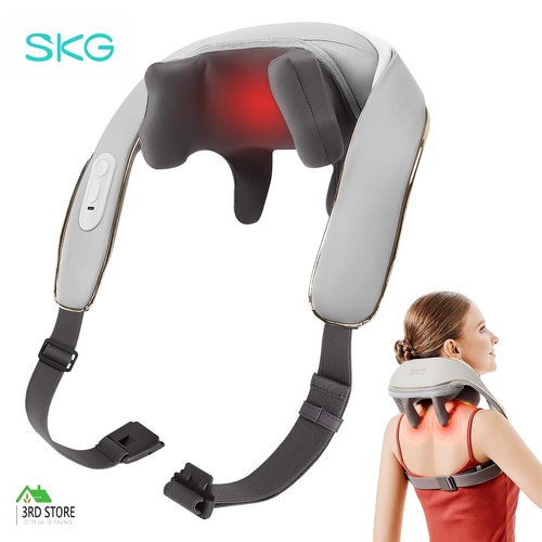 SKG H5 Mini Cordless shiatsu Neck & Shoulder Massager hand free with Heat