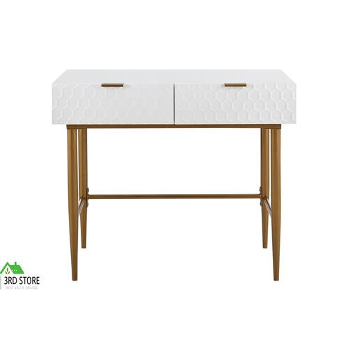 Shangri-La Honeycomb Dressing Table (White)