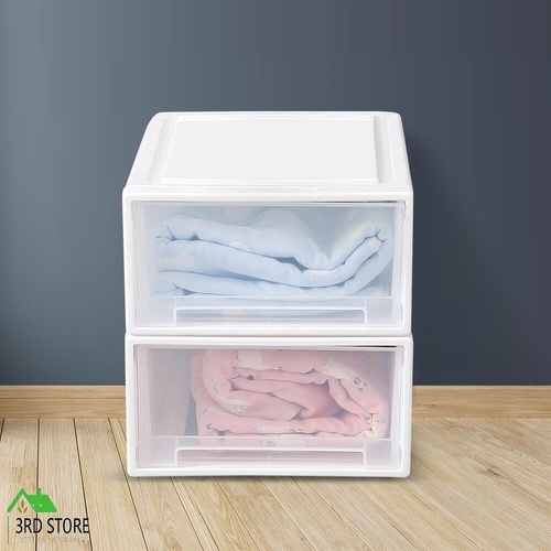 Storage  Drawers Set Cabinet Tools Organiser Box Chest Drawer Plastic Stackable