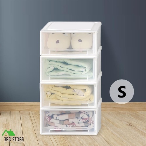 Storage  Drawers Set Cabinet Tools Organiser Box Chest Drawer Plastic Stackable