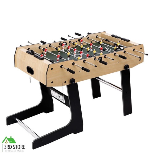 4FT Foldable Soccer Table Tables Balls Foosball Football Game Home Party Gift