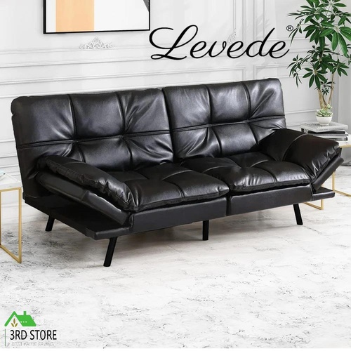RETURNs Sofa Bed Futon Recliner Lounge Couch Convertible 3 Seater NO Leg