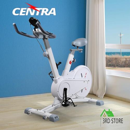 Centra Exercise Bike 8 Level Magnetic Resistance Fitness Flywheel Gym Workout