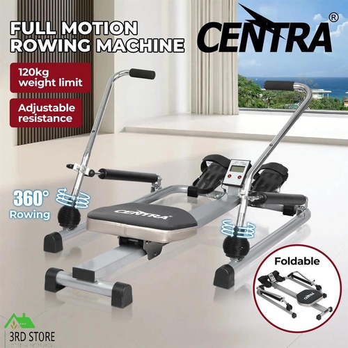 Centra Rowing Machine Rower Hydraulic Resistance Exercise Fitness Gym Cardio