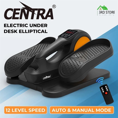 Centra Foot Pedal Exerciser Under Desk Elliptical Machine Bike Fitness Remote