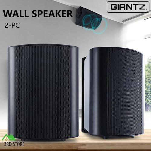 2-Way Speakers Waterproof Outdoor Indoor Audio TV Stereo 150W In Wall Speaker