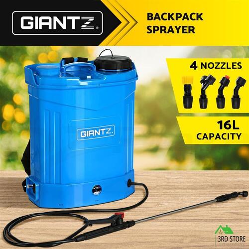 Giantz Weed Sprayer Electric 16L Knapsack Backpack Pesticide Spray Farm Garden