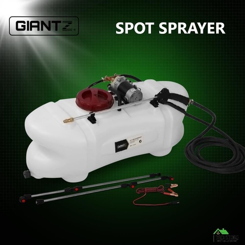 Giantz 60L ATV Garden Weed Sprayer Boom 12V Pump Tank Chemical Farm Spray Spot