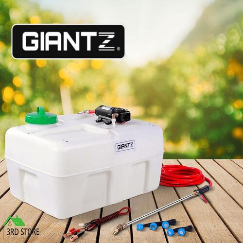 Giantz Weed Sprayer 50L Garden Spot Sprayer 12V ATV Pump Chemical Spray Tank