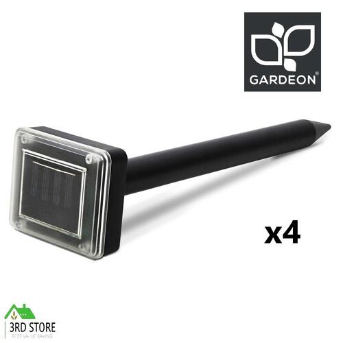Gardeon Snake Repeller 4X Multi Pulse Ultrasonic Solar Powered Pest Repellent