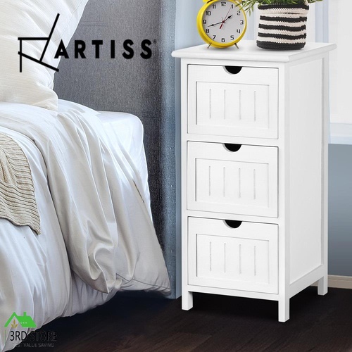 Artiss Bedside Tables Chest of Drawers Storage Cabinet Dresser Table Bathroom
