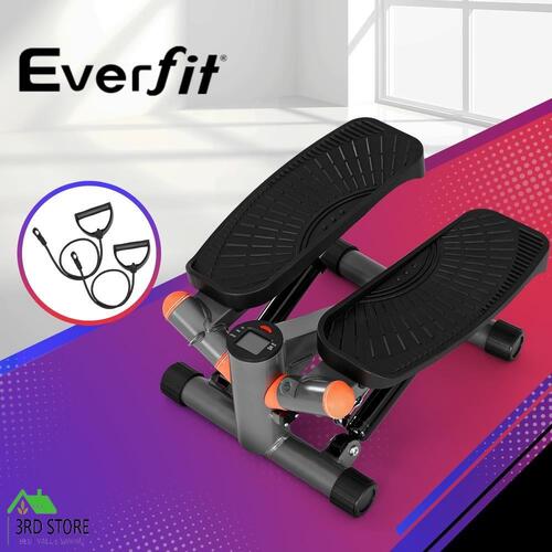 Everfit Mini Stepper with Resistance Rope Pedal Exercise Aerobic Workout 150KG