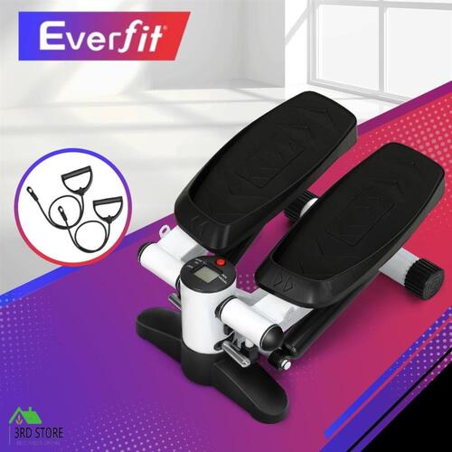 Everfit Mini Stepper with Resistance Rope Pedal Exercise Aerobic Trainer 150KG