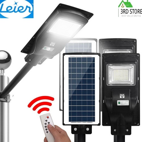 Leier 2x90W LED Solar Light Lights Street Flood Motion Sensor Outdoor Garden