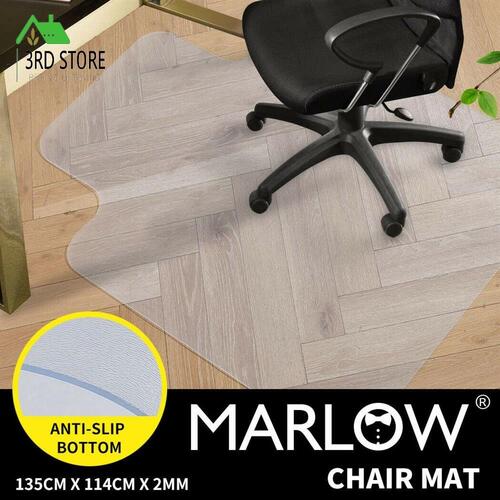 Marlow Chair Mat Carpet Hard Floor Protectors Home Office Room Computer PVC Mats