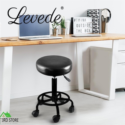 Levede Salon Stool Swivel Bar Stools Chairs Barber Hydraulic Lift Hairdressing