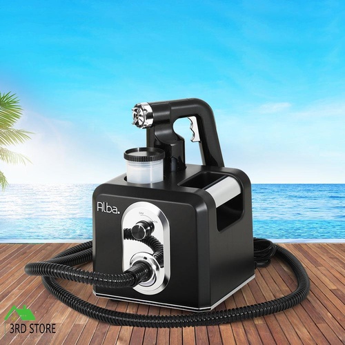 Alba. Spray Tan Machine Spray Gun HVLP System Sunless Tanning Black