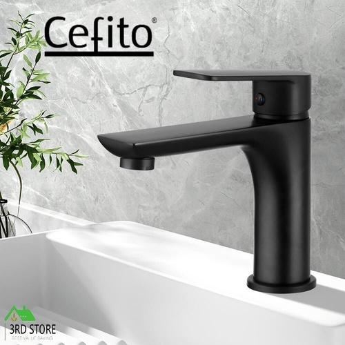 Bathroom Mixer Tap Basin Taps Vanity Brass Faucet Kitchen Sink Swivel Black