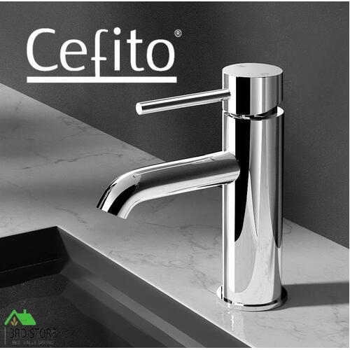 Cefito WELS Bathroom Taps Mixer Tap Basin Faucet Sink Laundry Brass Swivel DIY