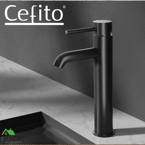 Cefito WELS Bathroom Taps Mixer Tap Basin Faucet Sink Laundry Brass Swivel DIY