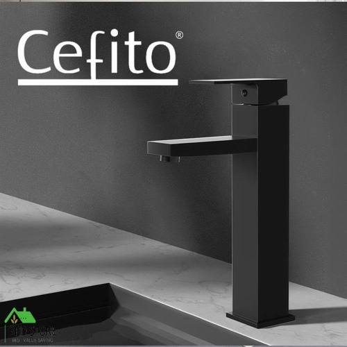 Cefito WELS Bathroom Taps Mixer Tap Basin Faucet Sink Laundry Brass Swivel DIY