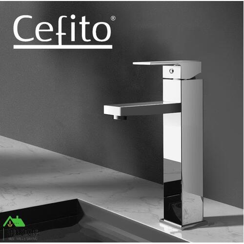 Cefito WELS Bathroom Taps Mixer Tap Basin Faucet Sink Laundry Brass Swivel DIY