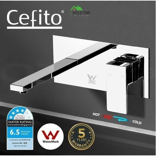 Cefito WELS Bathroom Taps Mixer Tap Basin Faucet Sink Laundry Brass Swivel DIY
