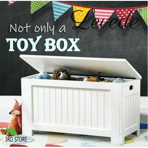 Levede Kids Toy Box Chest Storage Cabinet Container Children Clothes Organiser