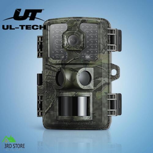 UL-tech Trail Camera 4K 16MP Wildlife Game Hunting Security Cam PIR Night Vision