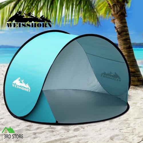 Weisshorn Pop Up Beach Tent Camping Portable Sun Shade Shelter Fishing
