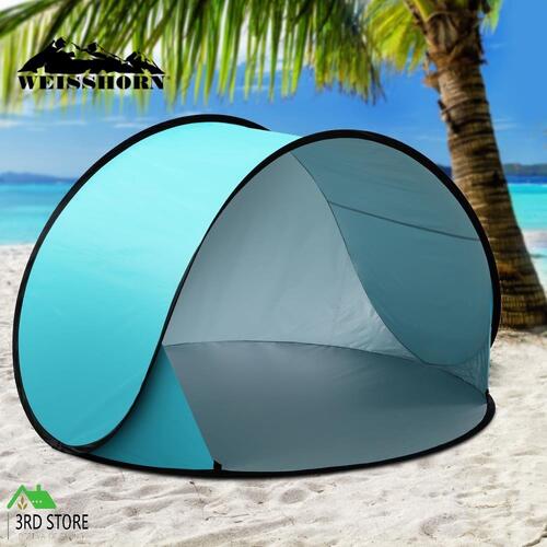 Weisshorn Pop Up Beach Tent Camping Portable Sun Shade Shelter Fishing
