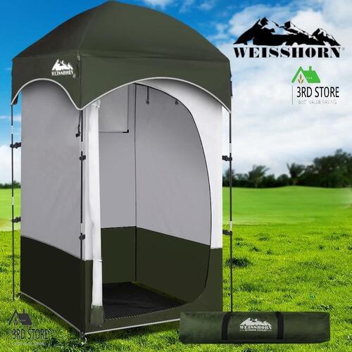 Weisshorn Shower Tent Outdoor Camping Portable Changing Room Toilet Ensuite