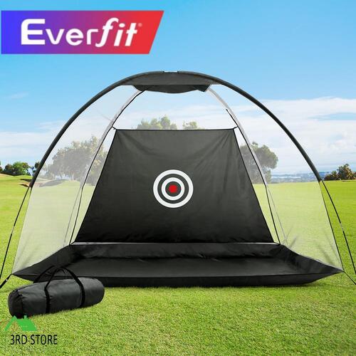 Everfit 3M Golf Practice Net Tent Portable Training Aid Driving Target Mat Soccer