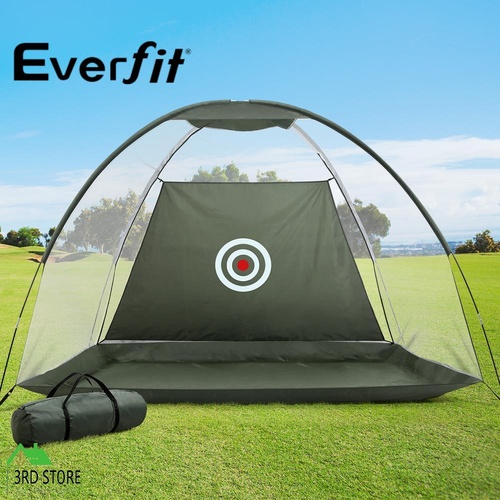 Everfit 3M Golf Practice Net Portable Driving Training Aid Indoor Outdoor