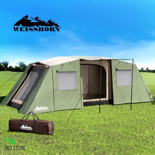 Weisshorn Camping Tent 10 Person Instant Up Tents Outdoor Family Hiking 3 Rooms