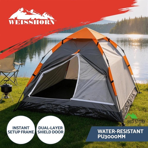 Weisshorn 2 Person Instant Pop Up Camping Tent Automatic Waterproof Hiking Beach