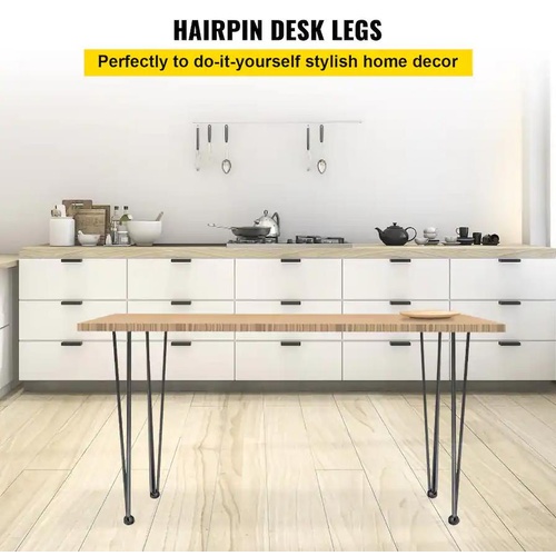 VEVOR - Hairpin Table Legs 36 Set of 4 Desk Legs 220 lbs Load Capacity Each Leg