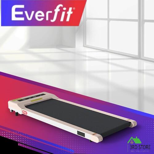Everfit Treadmill Electric Walking Pad Under Desk Home Gym Fitness 360mm Pink