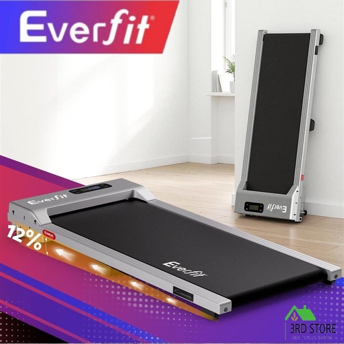 Everfit 3 in 1 Walking Pad Treadmill 12% Incline Under Desk Treadmills for Home